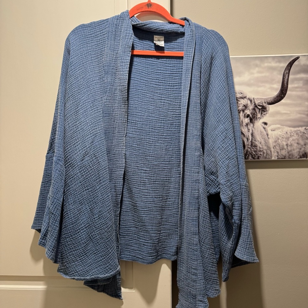 Light blue cardigan